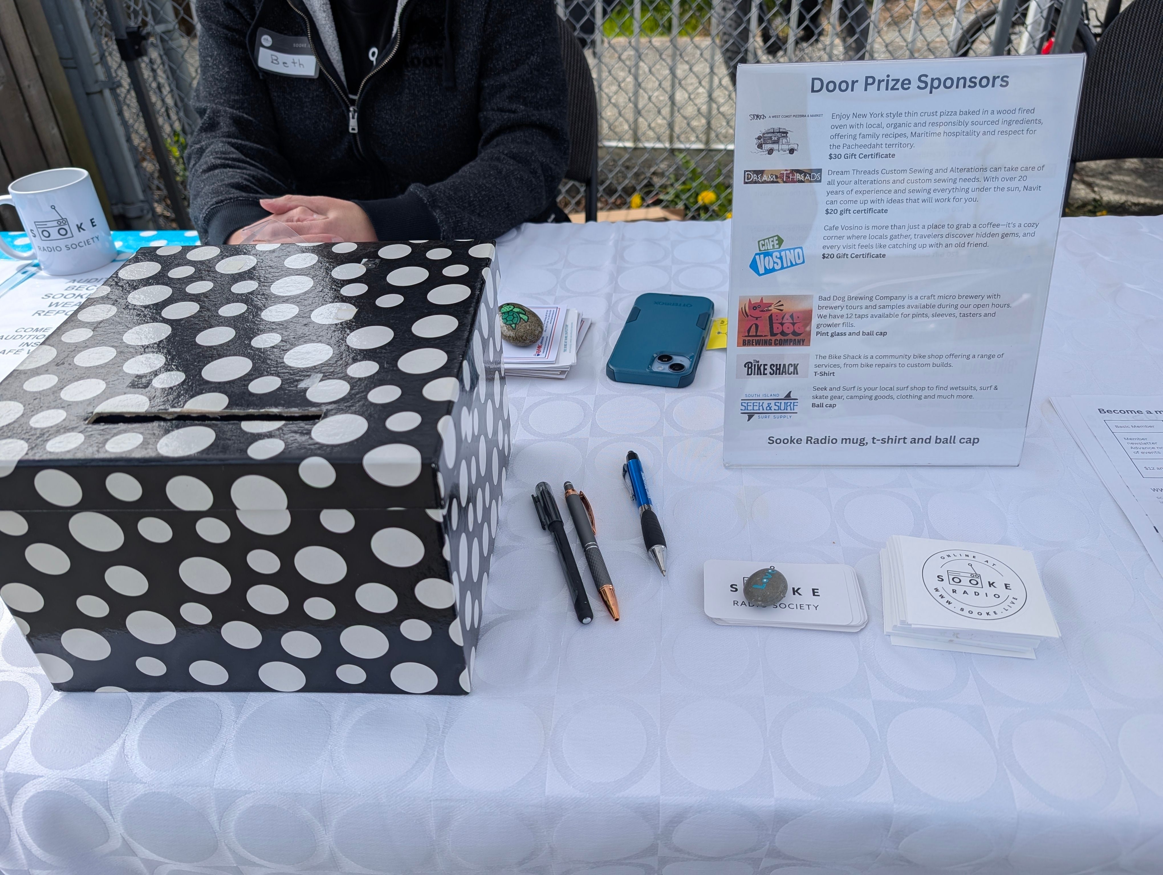 Generous Door Prize Sponsors